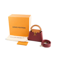Louis Vuitton Capucines Mini with Ostrich Handle