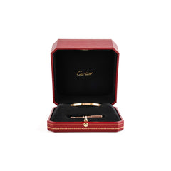 Cartier Small Love Rose Gold Size 16 Bracelet