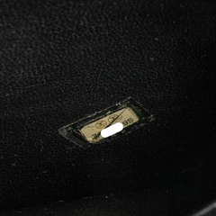 Chanel Vintage Patent Graphic Clutch