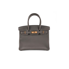 Hermes Birkin 30 Togo Etain D Stamp (2019)