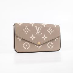 Louis Vuitton Felicie Empreinte Tourterelle