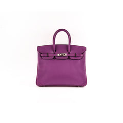 ITEM 34 - Hermes Birkin 25 Epsom Cyclamen Bag - Stamp I Square