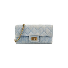 Chanel Reissue Denim Long Wallet