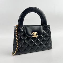 Chanel Mini Kelly Bag Black Calfskin GHW