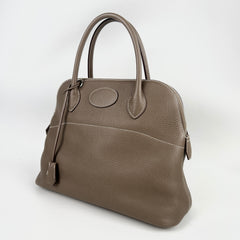 Hermes Bolide 31 Etoupe Clemence C Stamp
