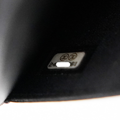 Chanel Woc Wallet On Chain Mohair Leather Black