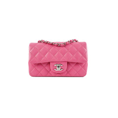 Chanel Mini Rectangle Lambskin Pink