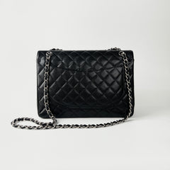 Chanel Quilted Caviar Maxi Black