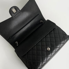 Chanel Quilted Caviar Maxi Black