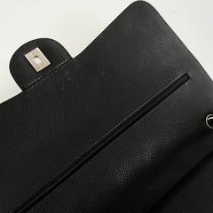 Chanel Quilted Caviar Maxi Black