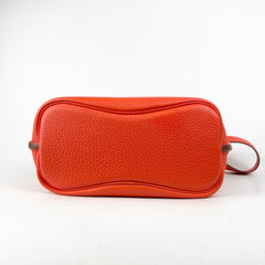 Hermes So Kelly Clemence Red - O Stamp