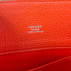 Hermes So Kelly Clemence Red - O Stamp