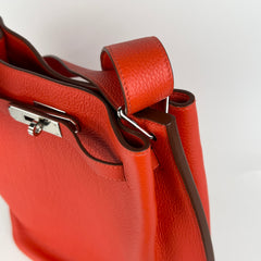 Hermes So Kelly Clemence Red - O Stamp