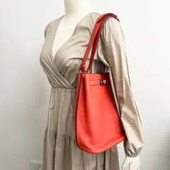 Hermes So Kelly Clemence Red - O Stamp