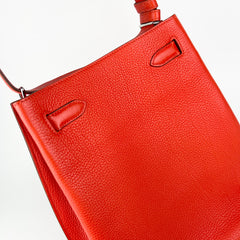 Hermes So Kelly Clemence Red - O Stamp