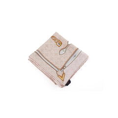 Louis Vuitton  Carre 90 x 90 Silk Scarf Light Pink