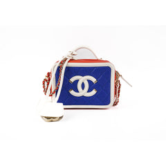 Chanel Filigree Small Tri Colour Crossbody Bag