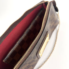 Louis Vuitton Eva Clutch + Wallet Damier Ebene
