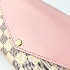 Louis Vuitton Felicie Pochette Damier Azur Pink