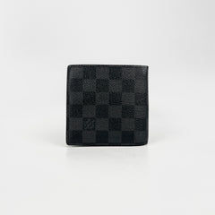 Louis Vuitton Men Damier Eclipse Fold Wallet
