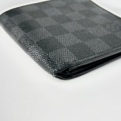 Louis Vuitton Men Damier Eclipse Fold Wallet
