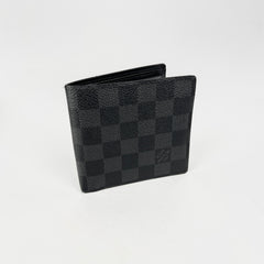 Louis Vuitton Men Damier Eclipse Fold Wallet