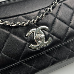 Chanel Seasonal Flap Black Lambskin - Series 22