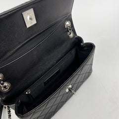Chanel Seasonal Flap Black Lambskin - Series 22