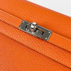 Hermes Orange Kelly Wallet