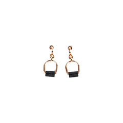 Hermes Boucles D'Oreilles PM Noir