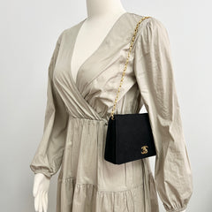 Chanel Vintage Shoulder Black