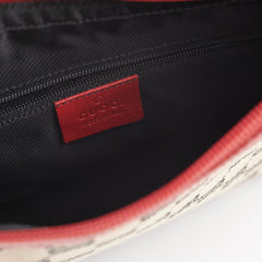 Gucci Monogram Red Shoulder Bag