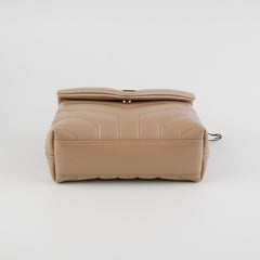 Saint Laurent Toy Lou Lou Beige Crossbody Bag