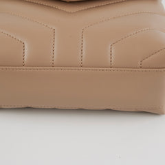 Saint Laurent Toy Lou Lou Beige Crossbody Bag