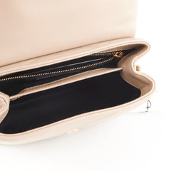 Saint Laurent Toy Lou Lou Beige Crossbody Bag