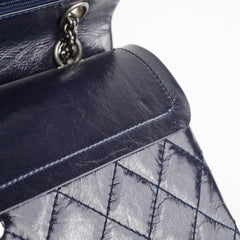 Chanel Reissue 226 Shiny Calfskin Navy