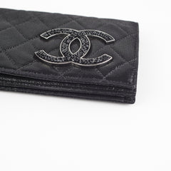 Chanel Fabric Crystal CC Clutch