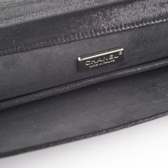 Chanel Fabric Crystal CC Clutch