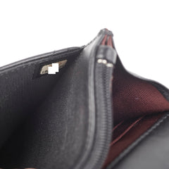 Chanel Lambskin Black Wallet On Chain WOC