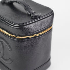 Chanel Vanity Caviar Black