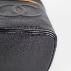 Chanel Vanity Caviar Black
