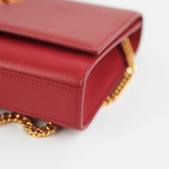Saint Laurent Red Medium Kate Bag