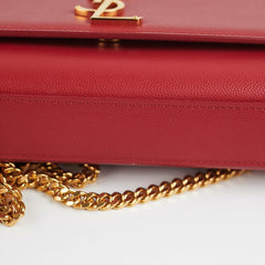 Saint Laurent Red Medium Kate Bag
