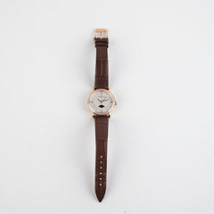 Blancpain Villeret 29mm Rose Gold Moonphase Diamond Watch