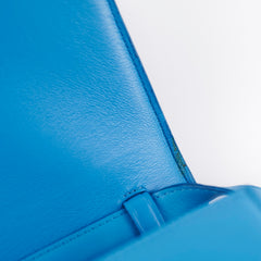 Celine Medium Aqua Blue Box Crossbody Bag