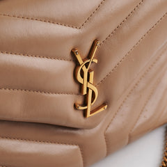Saint Laurent Small Lou Lou Beige