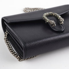 Gucci Dionysus Black Wallet On Chain WOC