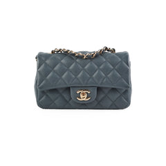 Chanel Caviar Mini Rectangular Flap Grey
