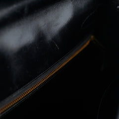 Hermes Vintage Kelly 32 Noir Box Leather
