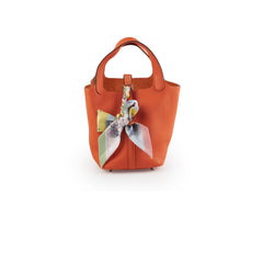 Hermes Picotin 18 Clemence Orange